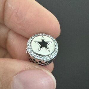 Pandora Dallas Cowboys Charm Bead S925 Silver Charm For Bracelet